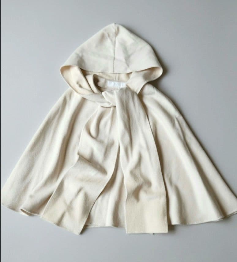 ANAYI　アナイ　アンゴラウール　フード付きケープ　ポンチョ