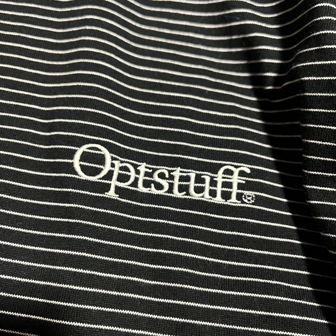 極美品　OPTSTUFF DRAWSTRING BORDER T-SHIRT