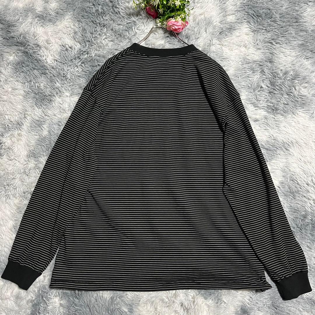 極美品　OPTSTUFF DRAWSTRING BORDER T-SHIRT