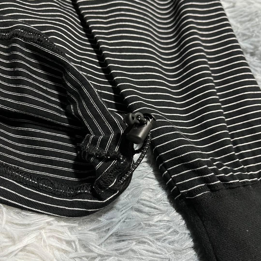 極美品　OPTSTUFF DRAWSTRING BORDER T-SHIRT