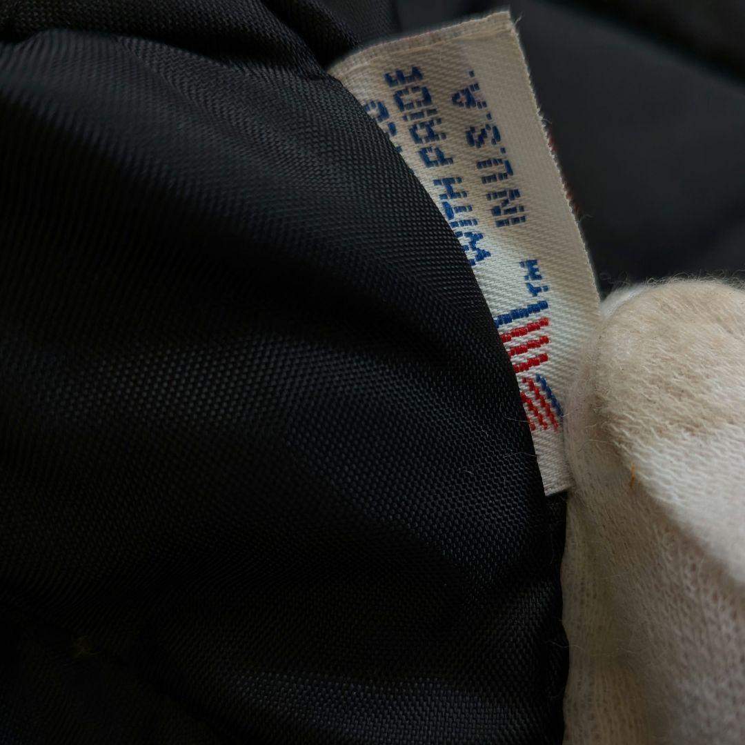 希少　ショット　ネイビー ウールコート ピーコート　USA 36