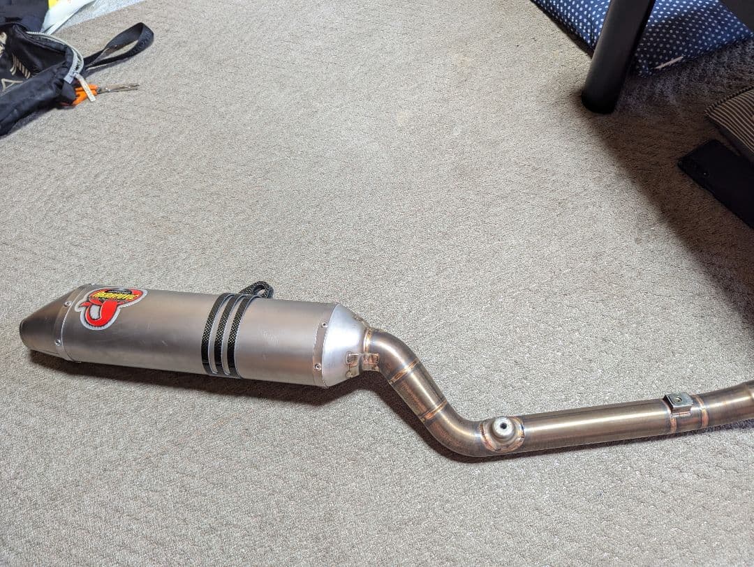 dr-z400sm drz400 アクラポビッチ fmf マフラー