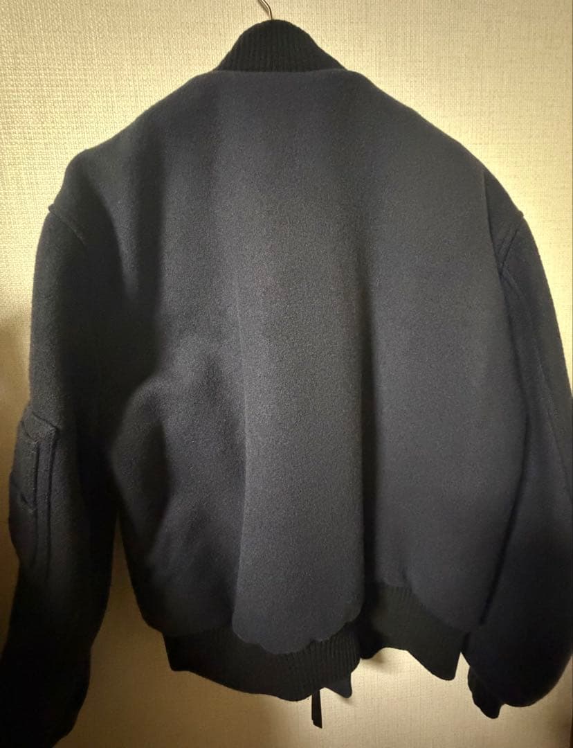 LOEWE ロエベのメルトンMA-1 ボンバージャケット