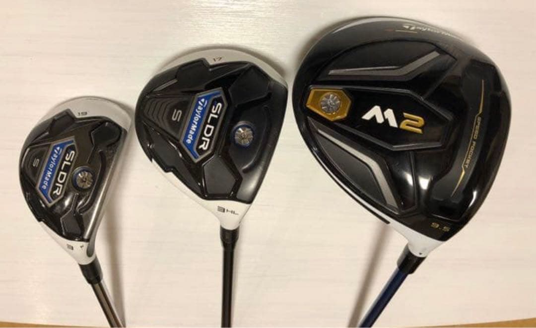 ゴルフクラブ3本セット M2 ドライバー　SLDR ウッド ユーティリティ