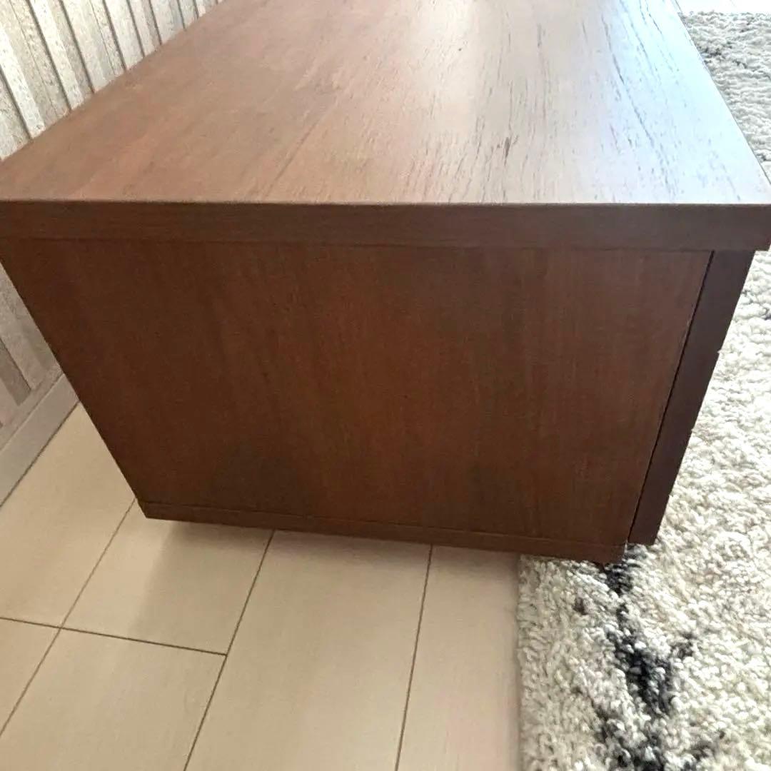 【未使用】テレビボード　tvボード　ローボード　木目