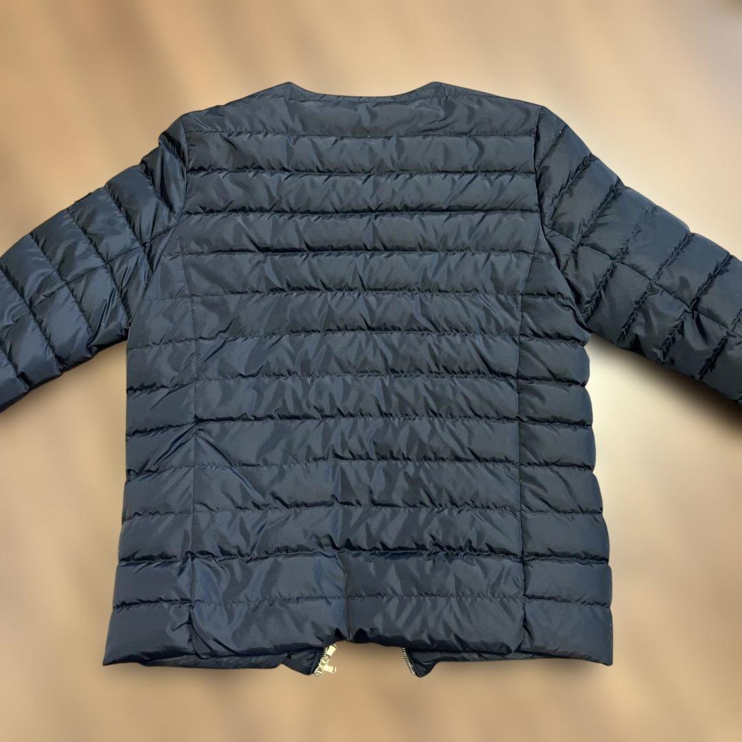 TATRAS ブラックノーカラーダウンジャケット　ビームス別注　03