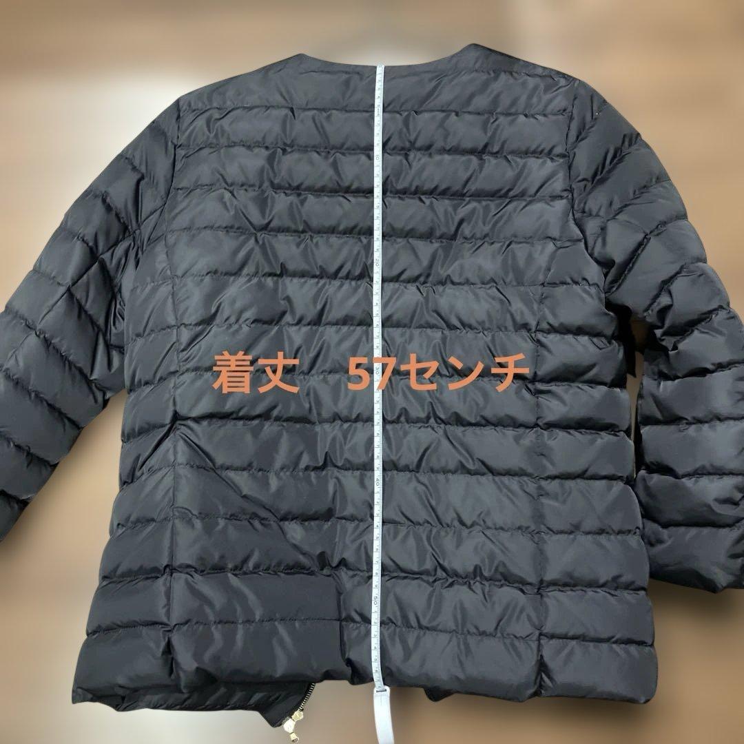 TATRAS ブラックノーカラーダウンジャケット　ビームス別注　03