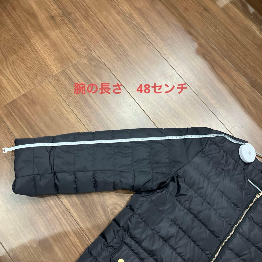 TATRAS ブラックノーカラーダウンジャケット　ビームス別注　03