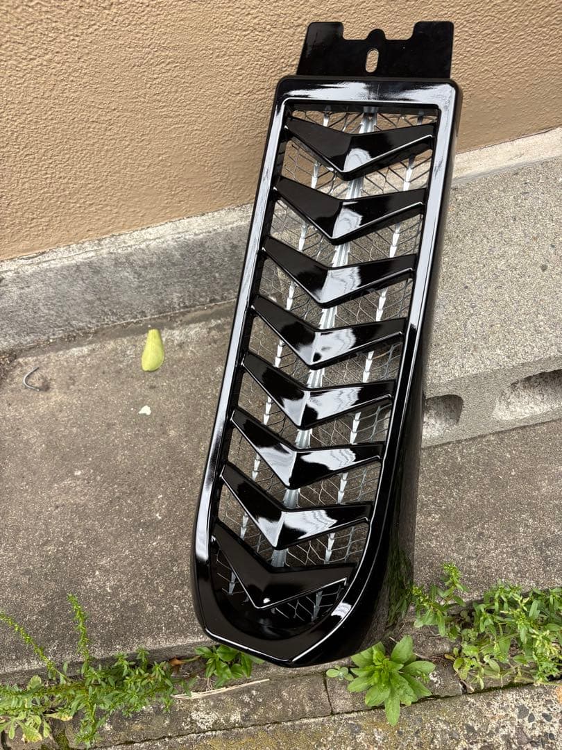 ドラッグスター ラジエーターカバー フロントスポイラー アンダーカウル　ブラック