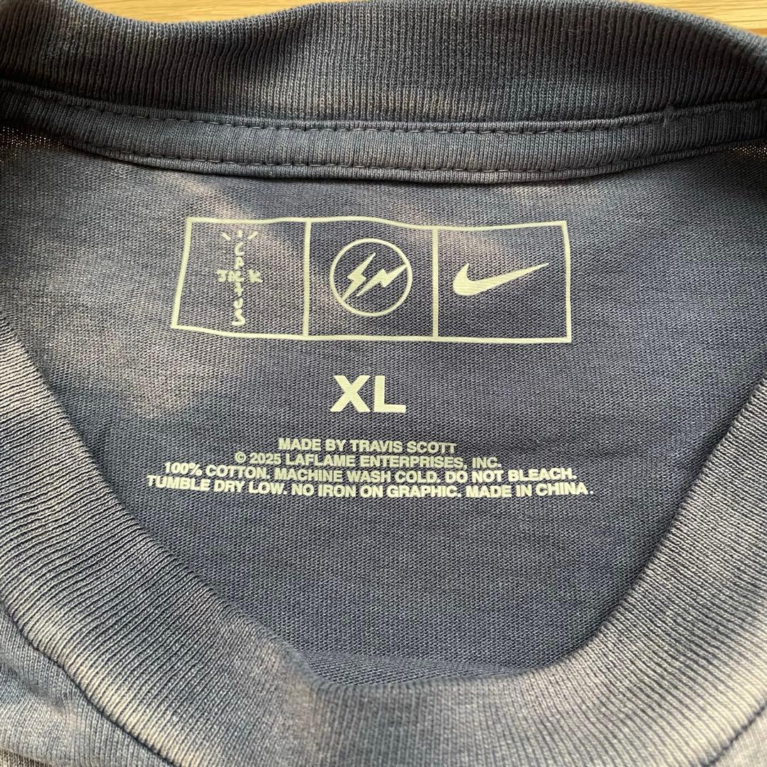 トップス Travis Scott FRAGMENT NIKE LONGSLEEVE T