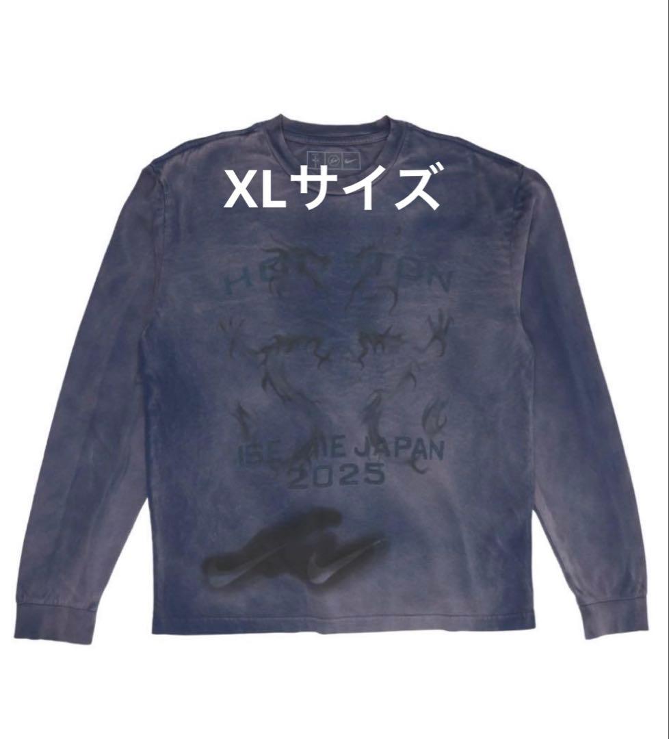 トップス Travis Scott FRAGMENT NIKE LONGSLEEVE T