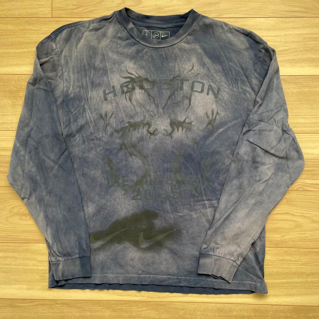 トップス Travis Scott FRAGMENT NIKE LONGSLEEVE T