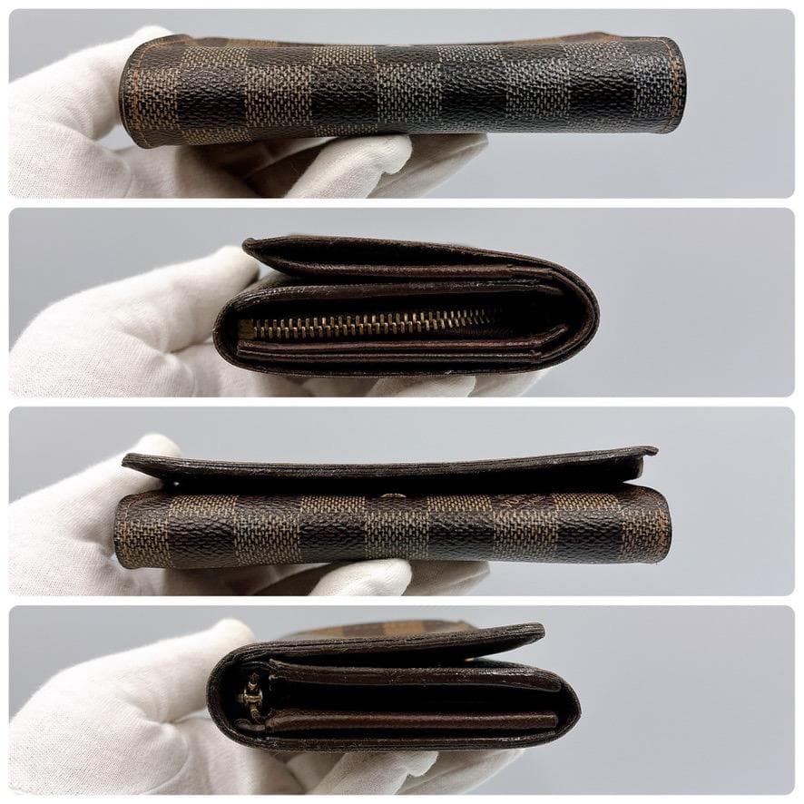 ✨良品✨ ルイヴィトン ポルトフォイユ トレゾール ダミエ 財布 L字ファスナー