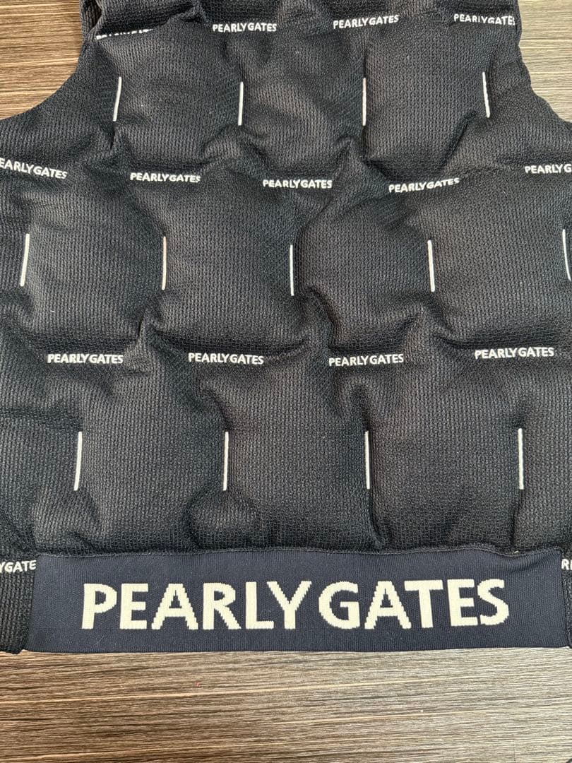 PEARLY GATES フード付きダウンベスト　1