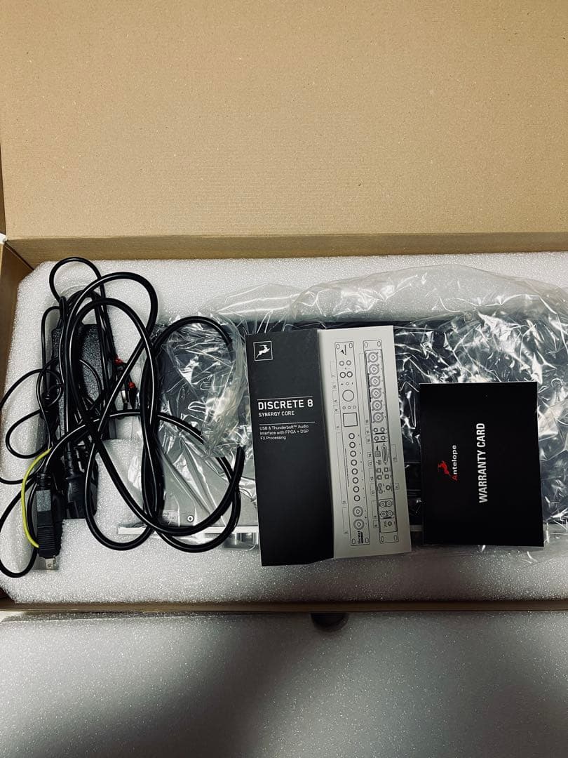 DTM・DAW antelope audio discrete8 synagy core