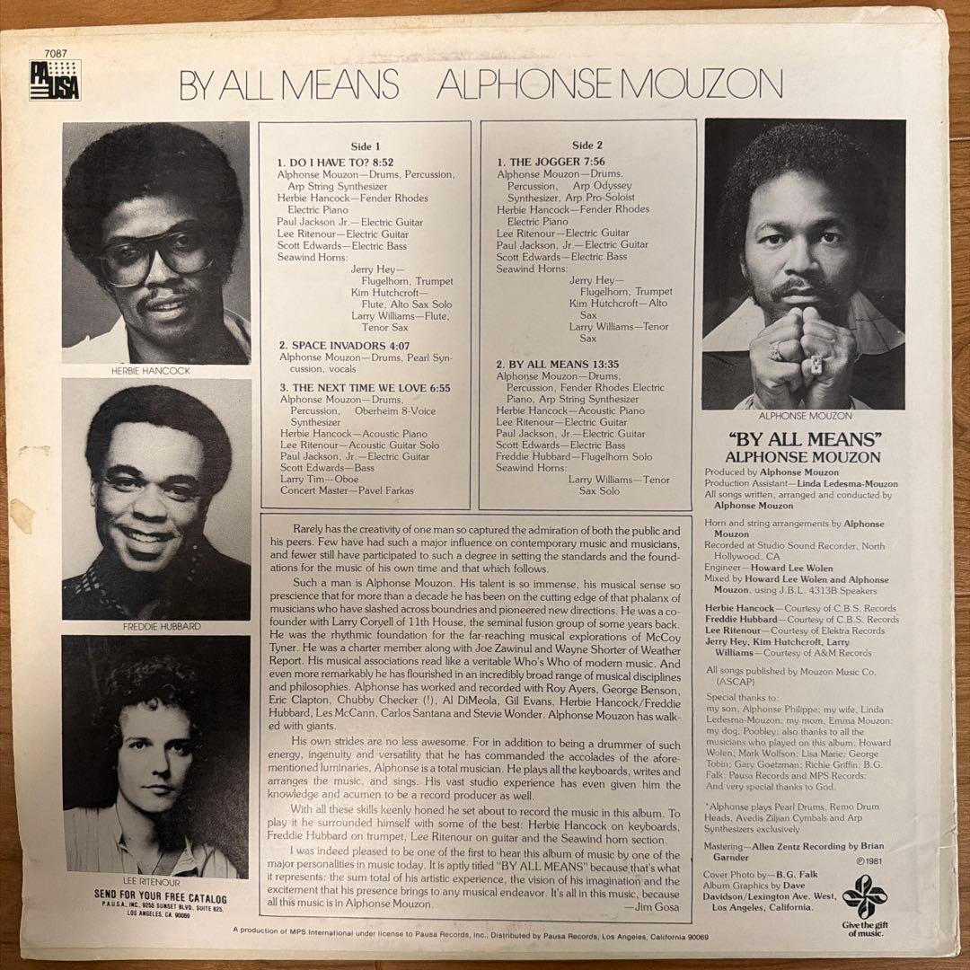 Alphonse Mouzon – By All Means