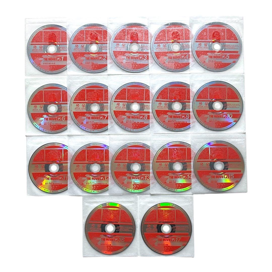 新品ケース DVD ドラゴンボール THE MOVIES 全17巻 映画/劇場版