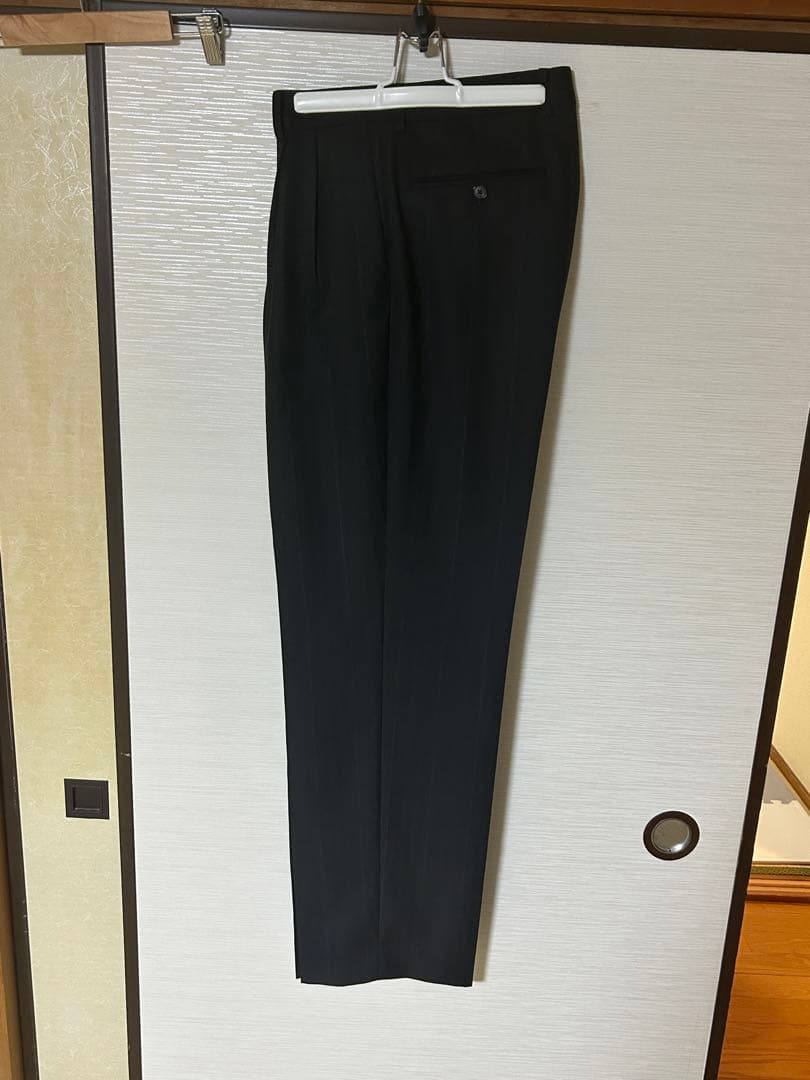 スーツ AURALEE25SS BLUEFACEDWOOL TWO-TUCKSLACKS
