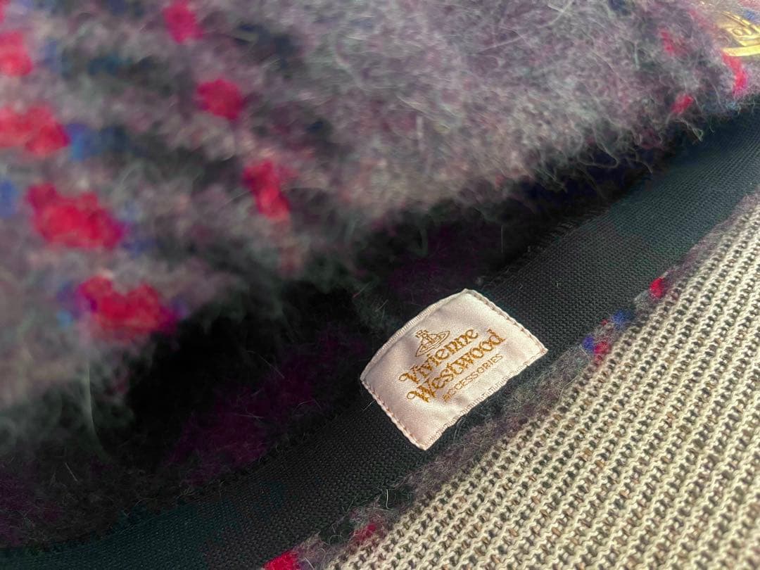 VIVIENNE WESTWOOD チェック　ウール ベレー帽