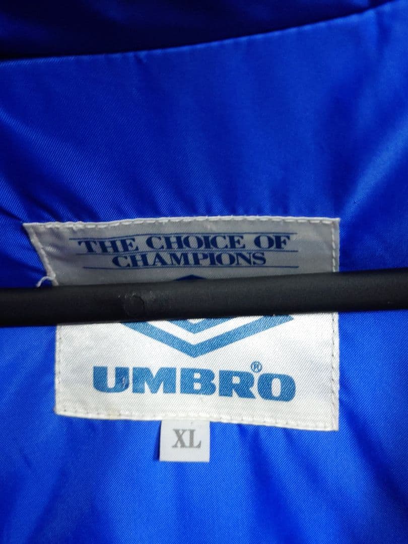 UMBRO　ロング　ダウン　ベンチコート　ブルー　XL　アンブロ　xo　大きい