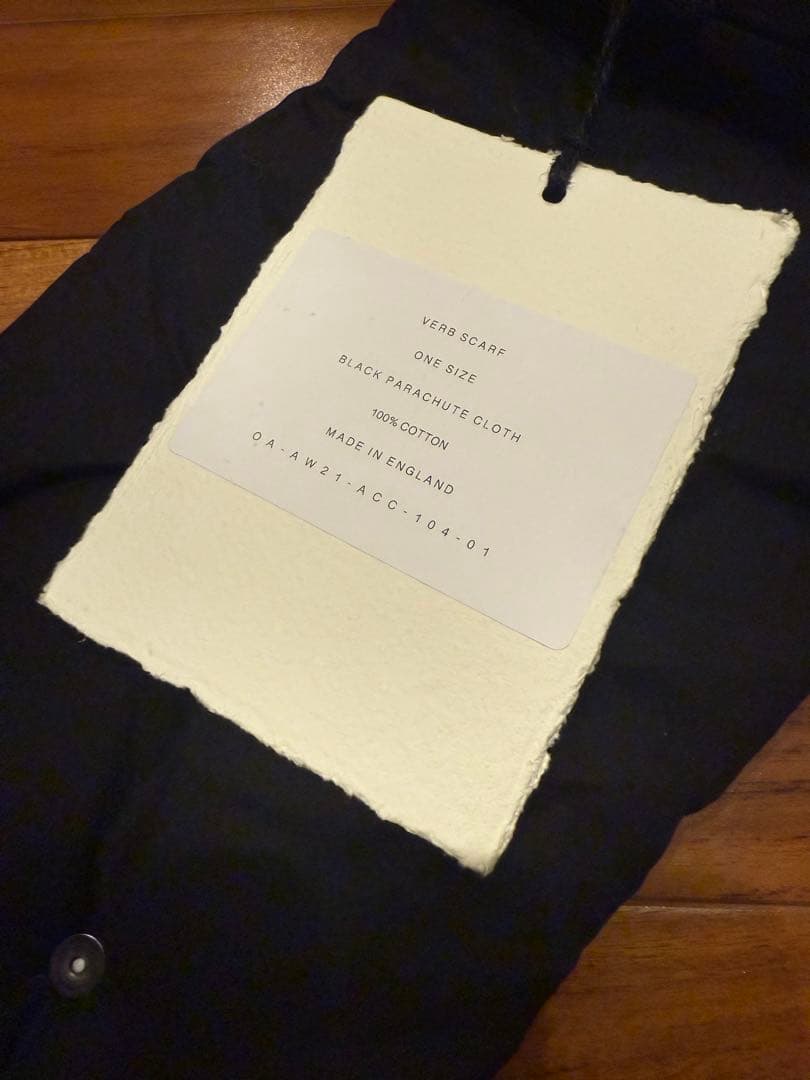 【新品未使用】Omar Afridi / VERB SCARF