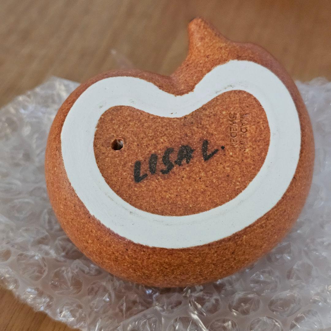 リサラーソン　FOX　ミニ　ミディアム　 キツネの親子　置物