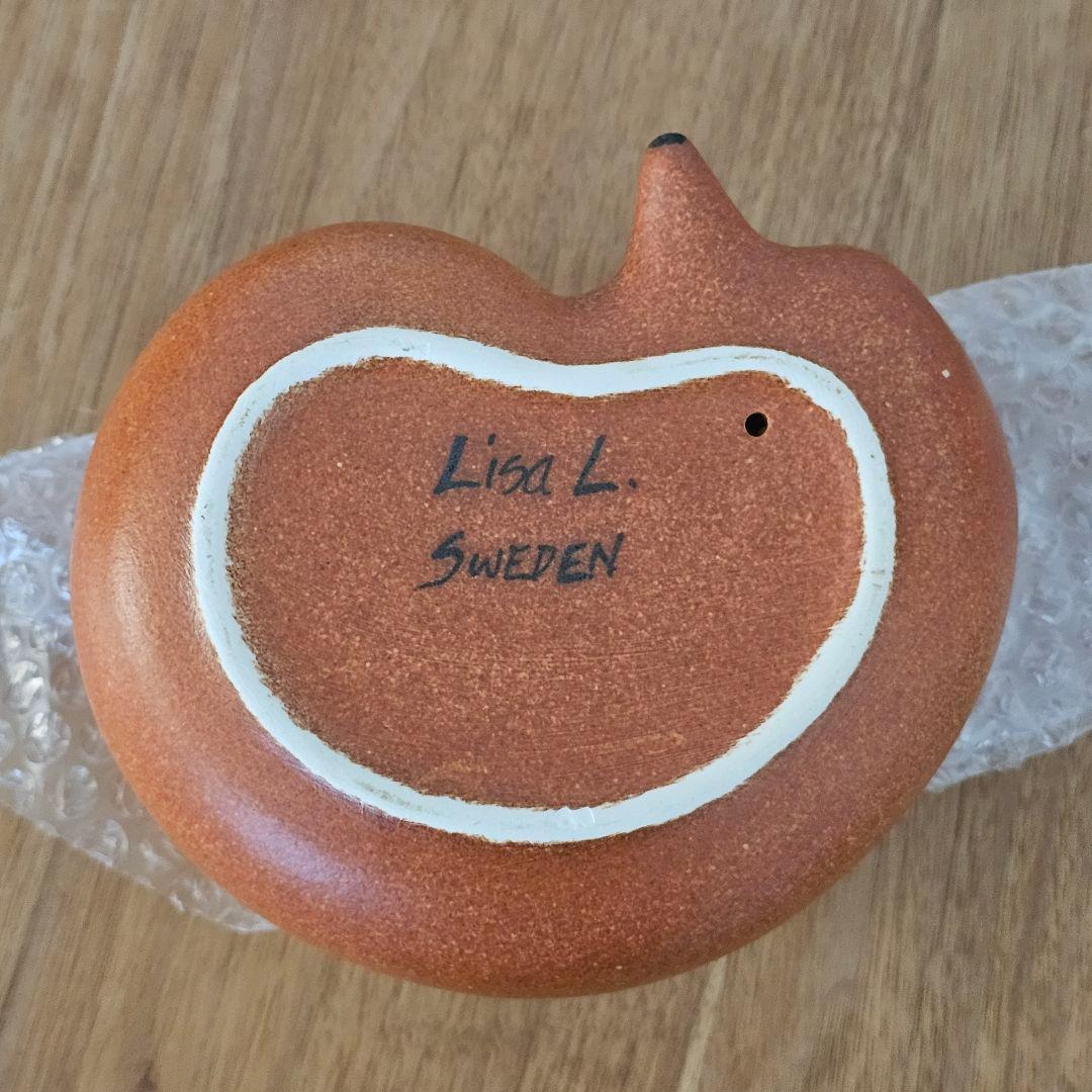 リサラーソン　FOX　ミニ　ミディアム　 キツネの親子　置物