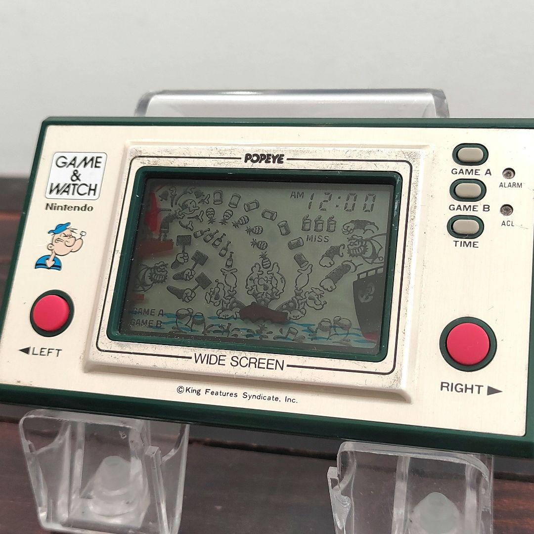 ポパイ　任天堂　ゲームウォッチ