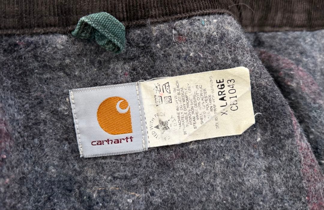 超スペシャル 80s 星タグ カーハート チョアコート XL グリーン 緑