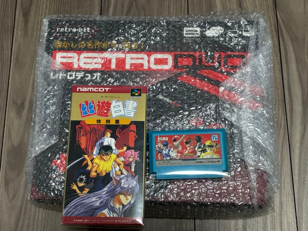 K*a様 レトロデュオ 美品　未開封➕カセット2個（恐竜戦隊ジュウレンジャー幽遊