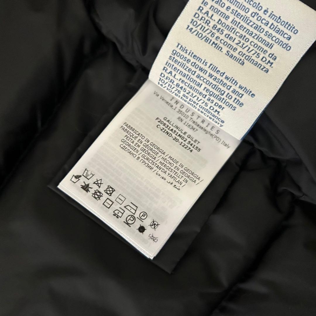 モンクレール★ダウンベスト★GALLINULE★ガリヌール★ブラック★00★正規