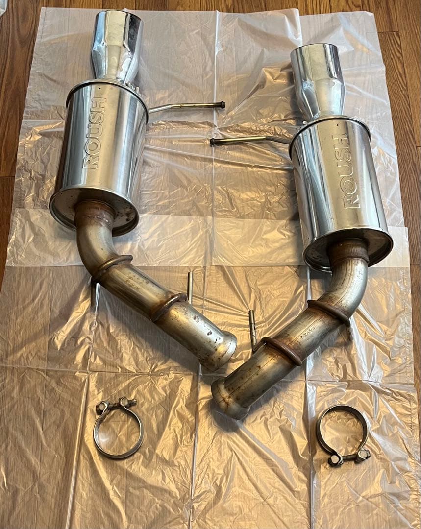 ROUSH ステンレススチール マフラー　マスタング 2011〜2014年
