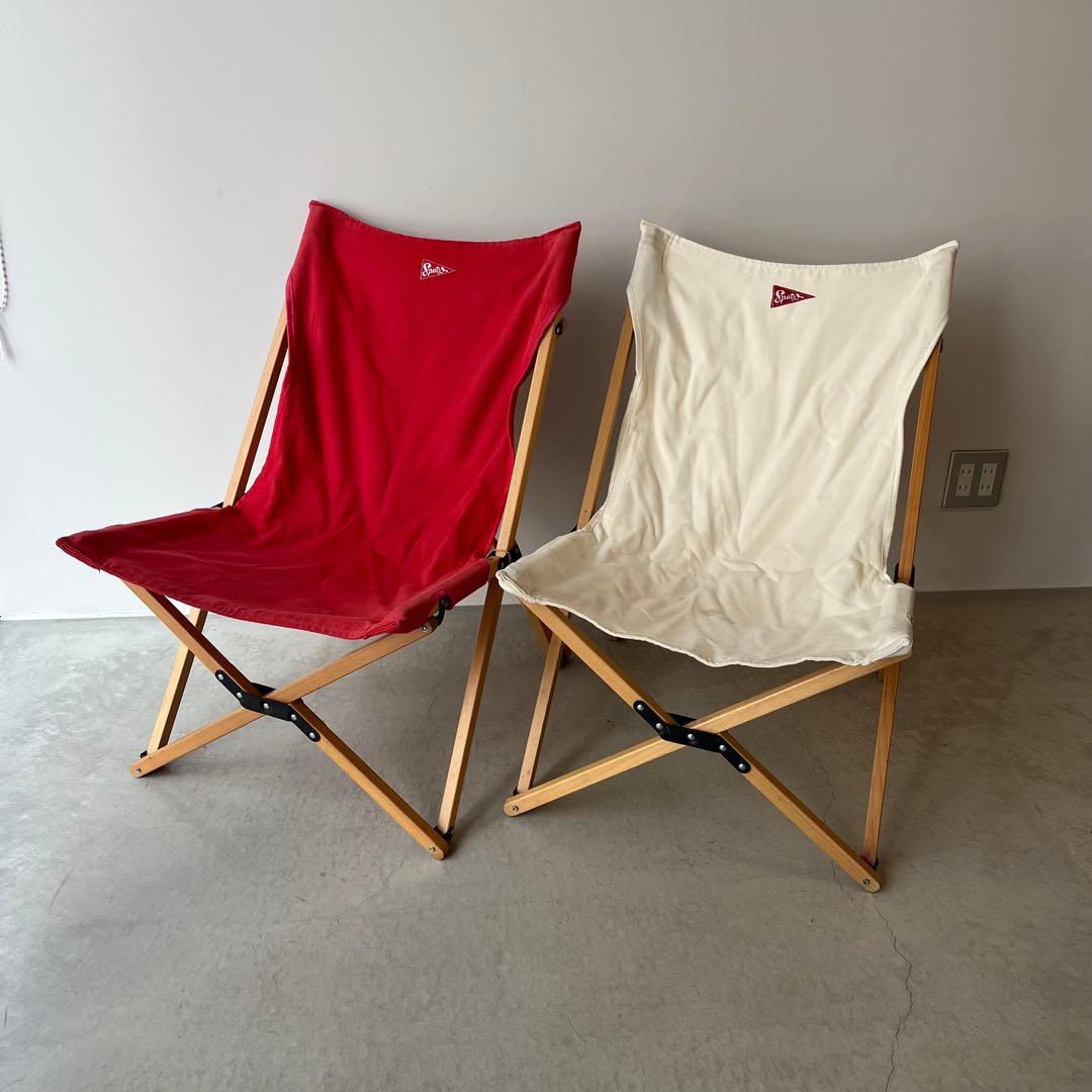 初期モデル レア SPATZ FLYCATCHER L チェア 2脚