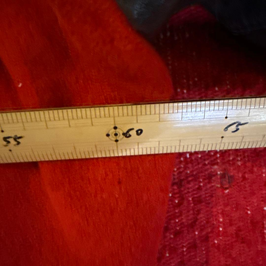 1950年代 ヴィンテージバーシティジャケット　赤黒 レザー袖 CROWN