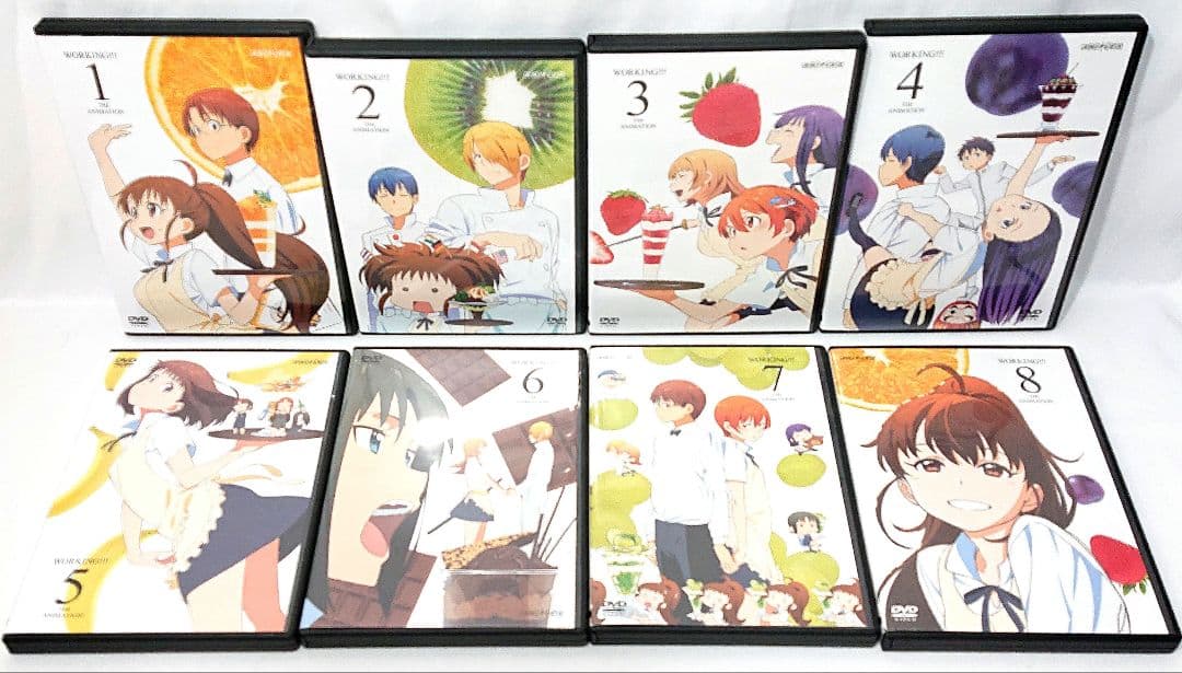 ケース無し//WORKING/ワーキング【1期～4期】DVD 全29巻セット