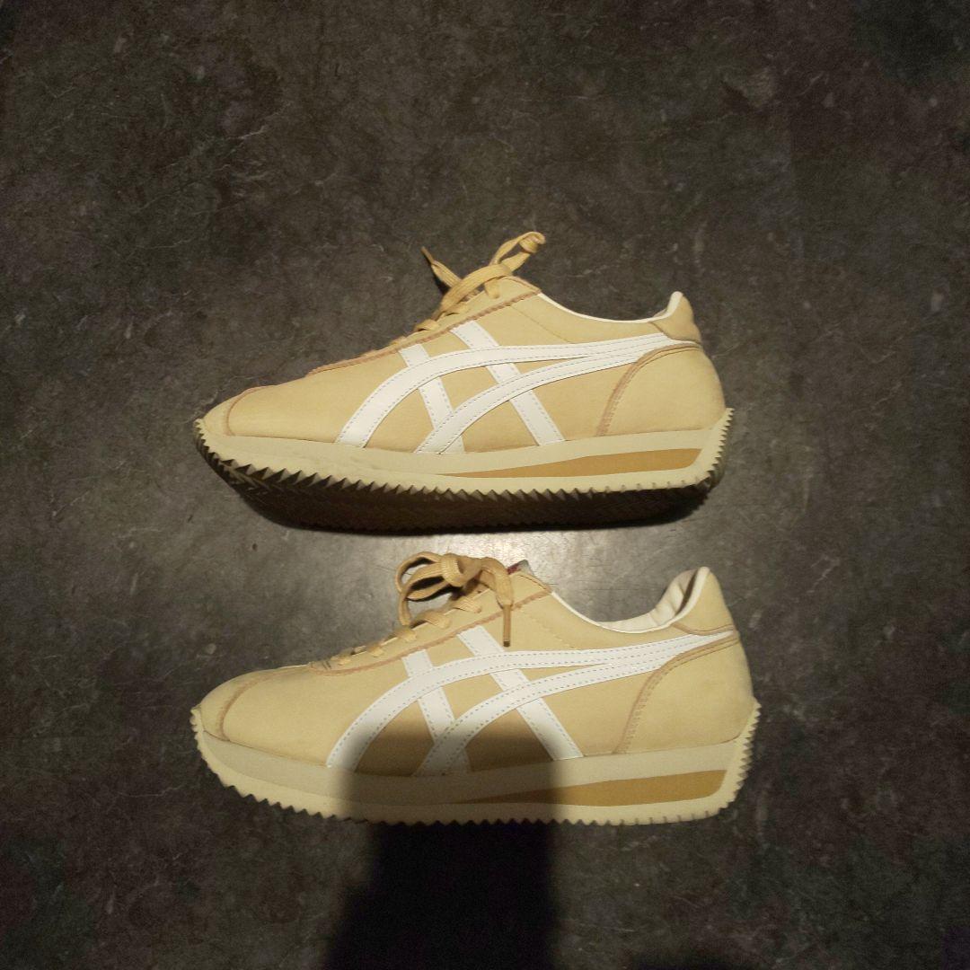 Onitsuka Tiger 23cmMOAL77NMベージュスニーカー日本製