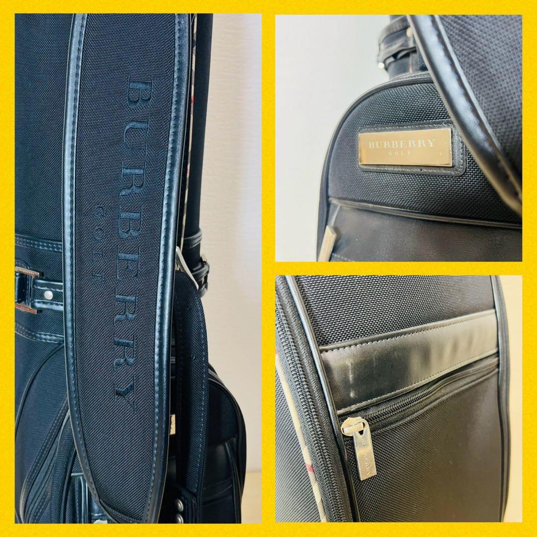 Burberry ノバチェック カート型 キャディバック ゴルフバック