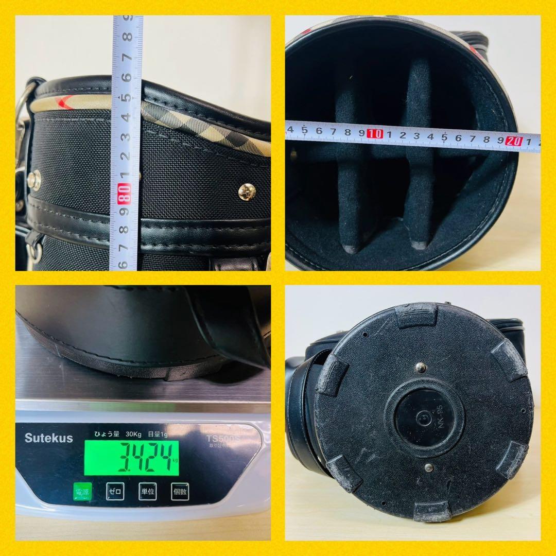 Burberry ノバチェック カート型 キャディバック ゴルフバック