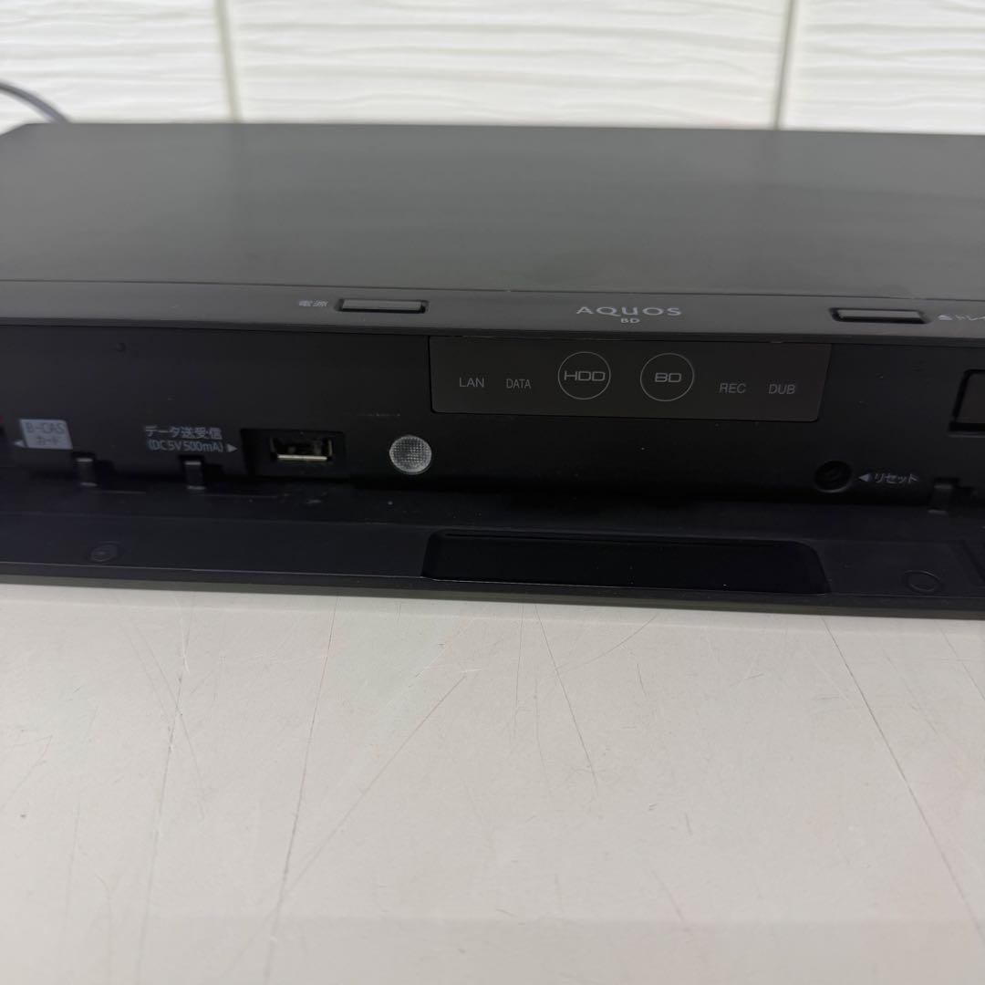 シャープ AQUOS ブルーレイレコーダー　2B-C05BW1 訳アリ