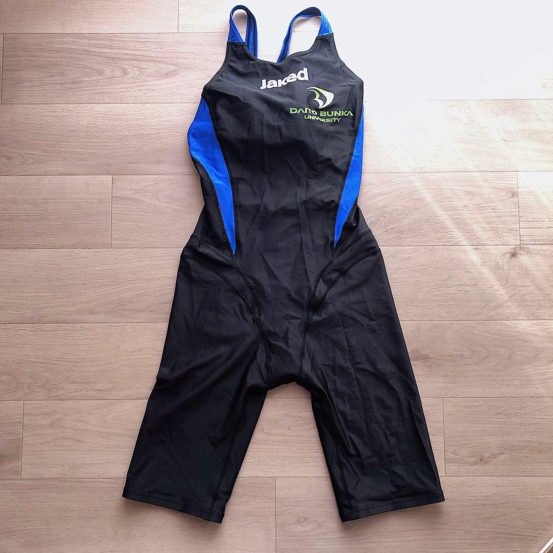 Jaked 競泳水着 Fina 大東文化大学 Lサイズ 黒