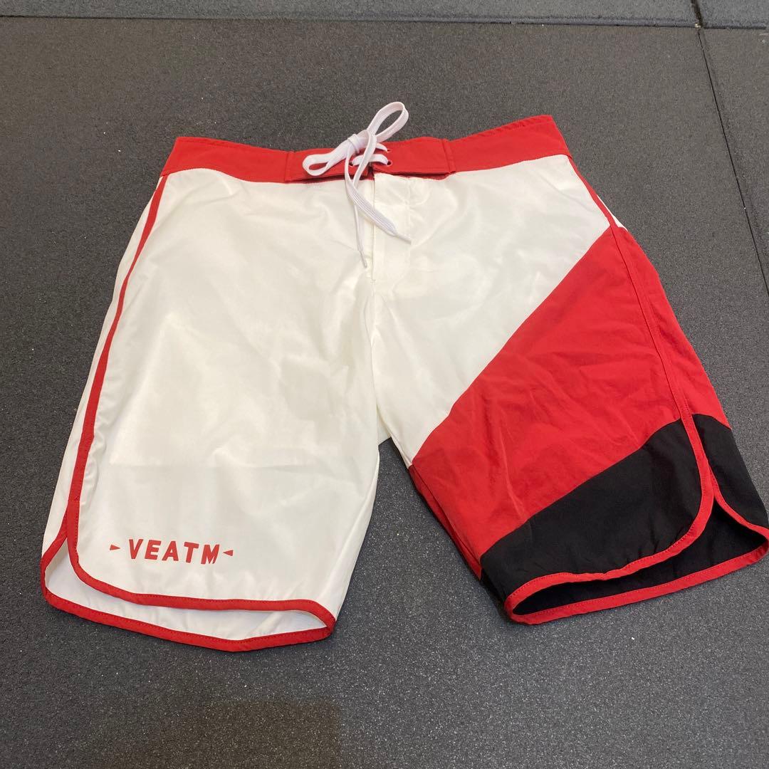 VEATM Lサイズ ホワイト/レッド/ブラック