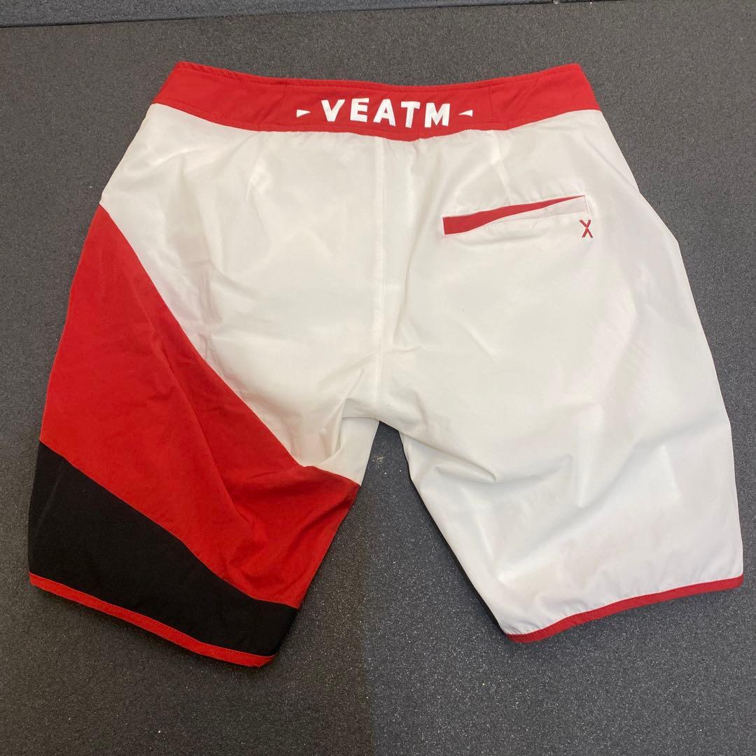 VEATM Lサイズ ホワイト/レッド/ブラック