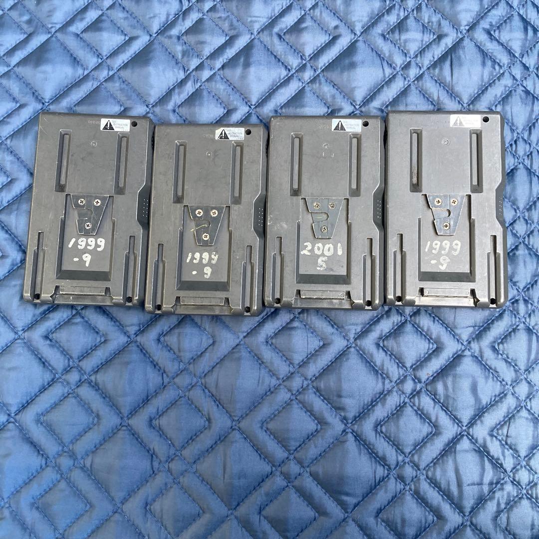 SONY BP-6A LEDライト Vマウントバッテリー4個セット