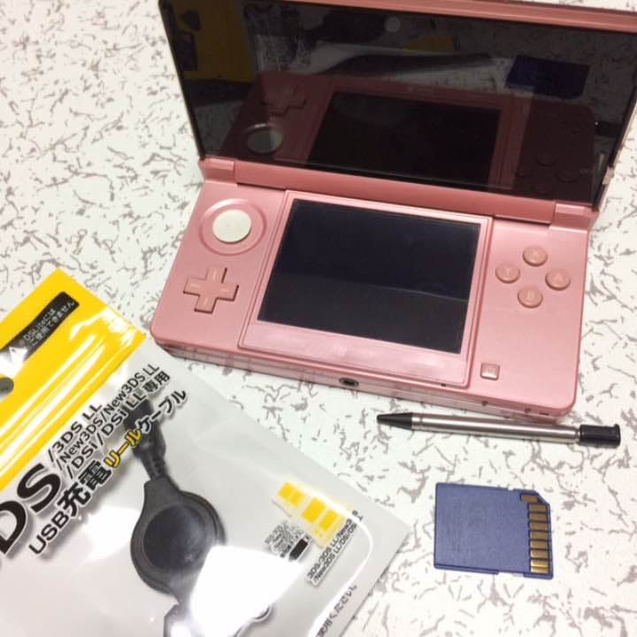 即購入ok 3ds 本体 ピンク 人気色 送料無料
