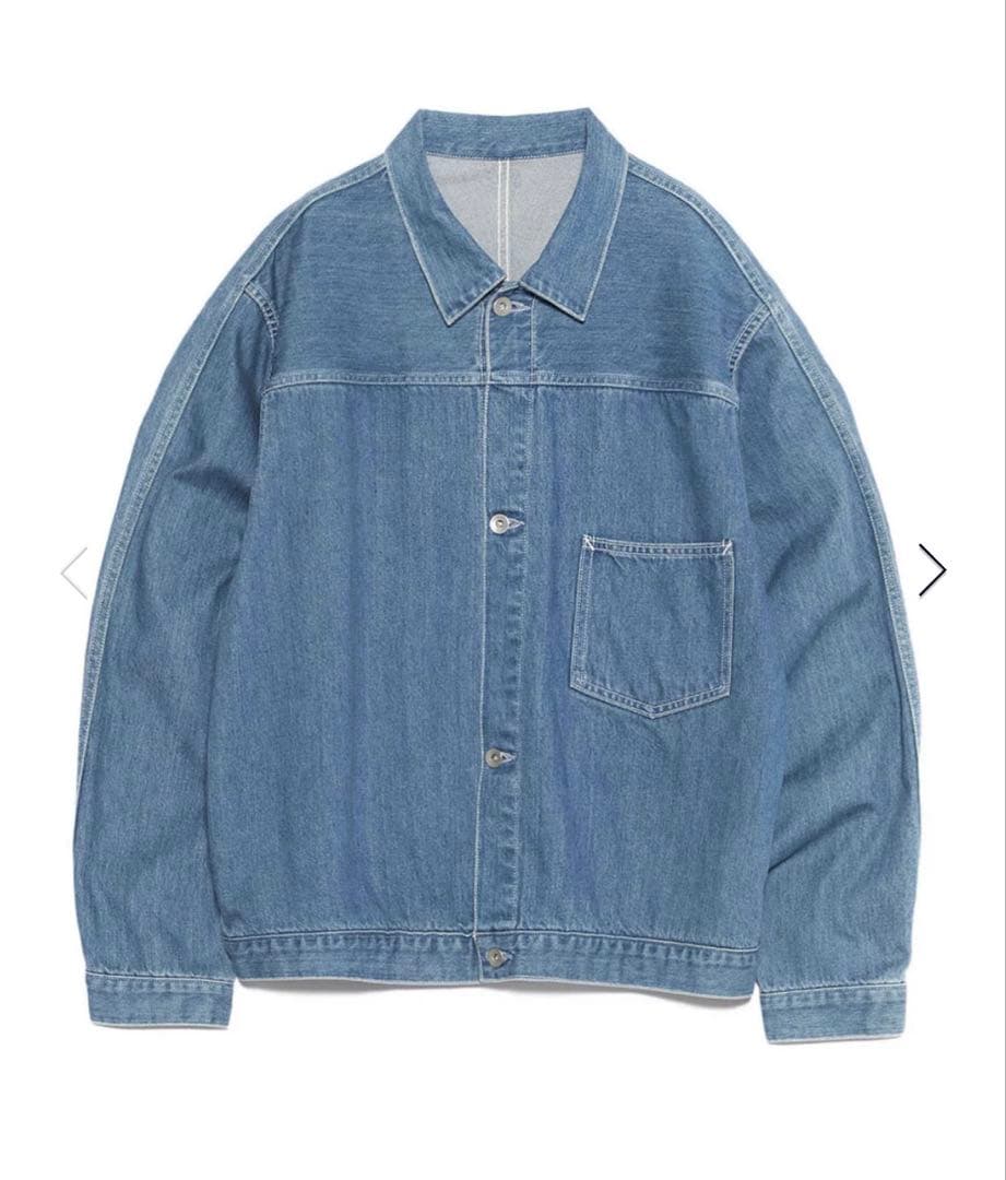 【美品】【nanamica】Short Denim Jacket Mサイズ