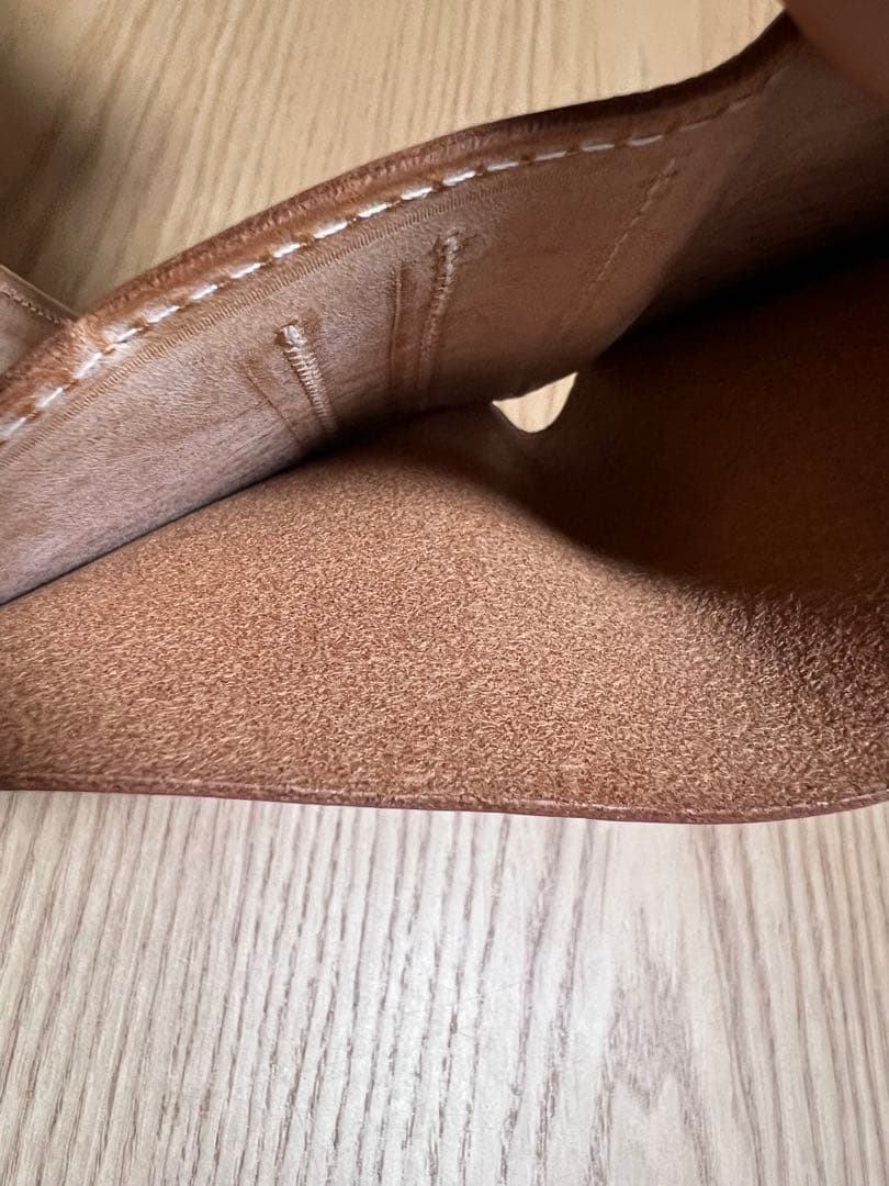 【未使用】Hender Scheme clasp wallet ナチュラル