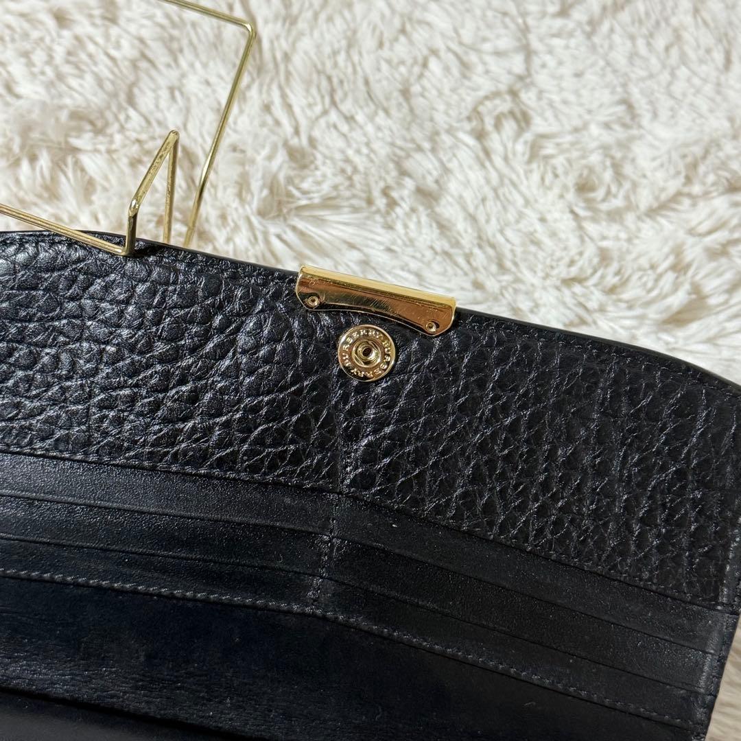 ⭐️極美品⭐️　バーバリー　Alvington　長財布　ロングウォレット　レザー