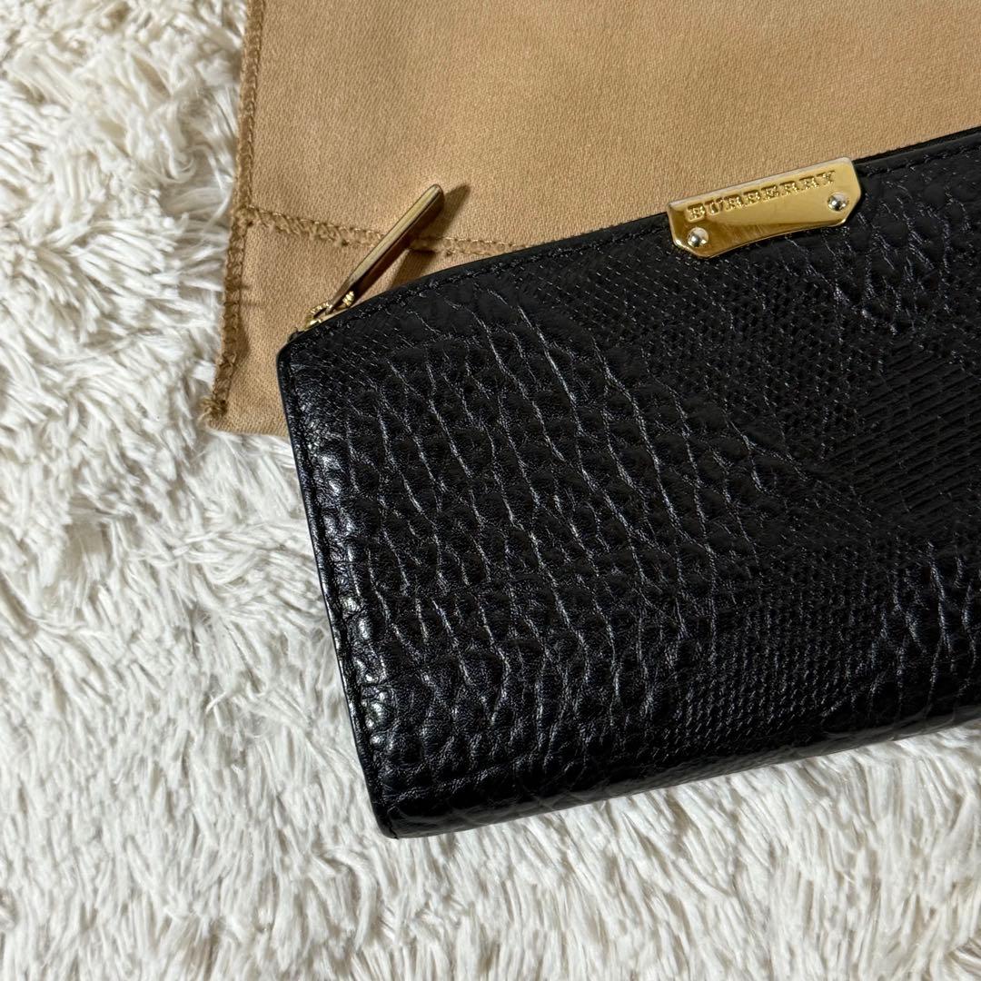 ⭐️極美品⭐️　バーバリー　Alvington　長財布　ロングウォレット　レザー