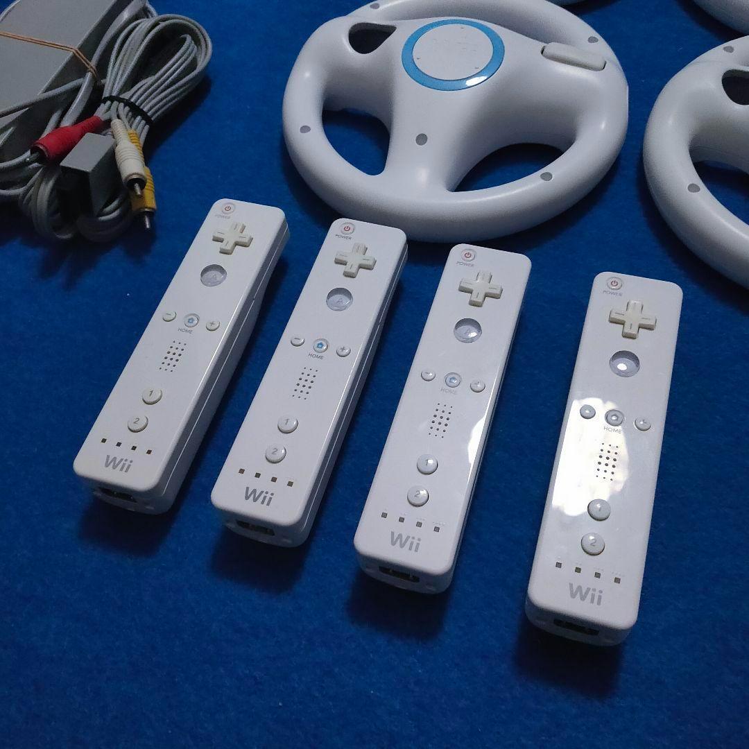 任天堂 wii 本体♪ハンドル マリオカート Wiiパーティセット
