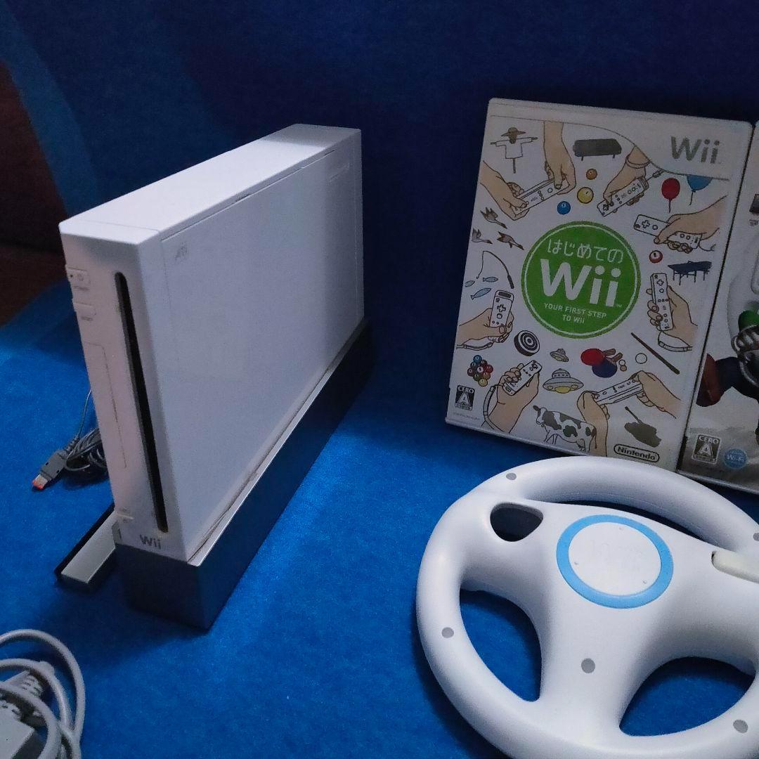 任天堂 wii 本体♪ハンドル マリオカート Wiiパーティセット